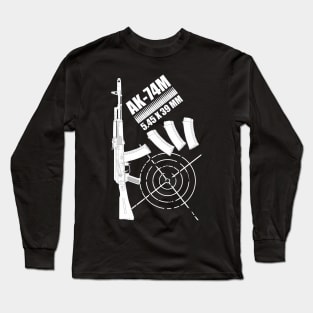 AK-74M Kalashnikov assault rifle Long Sleeve T-Shirt